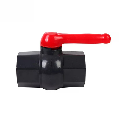 1.6MPa 1 Way PVC Compact Ball Valve 1 PVC Ball Valve Threaded