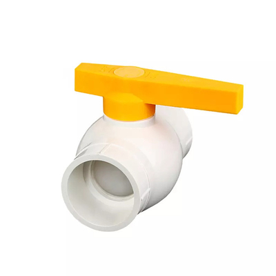 Acid Resistant 3/4 Inch Upvc Compact Ball Valve For Pharmaceutical