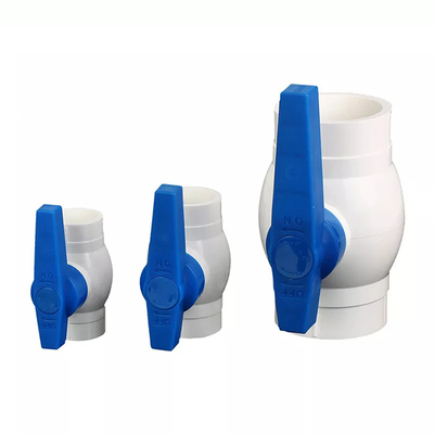 1 Inch 2 Inch CPVC Ball Valve Socket Corrosion Resistance