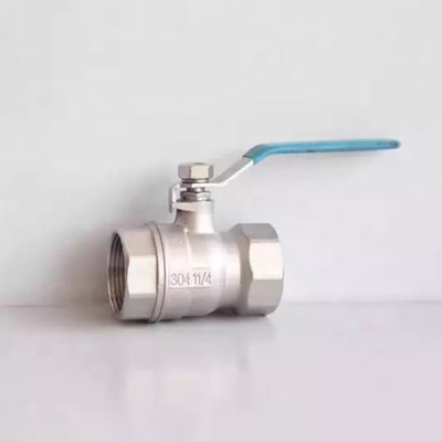 1/2 Inch Two Piece Ball Valve PVC 1 Inch Normal Temperature