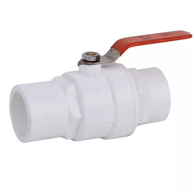 3&quot; 4&quot; PVC Two Piece Ball Valve UPVC With SS Lever Handle