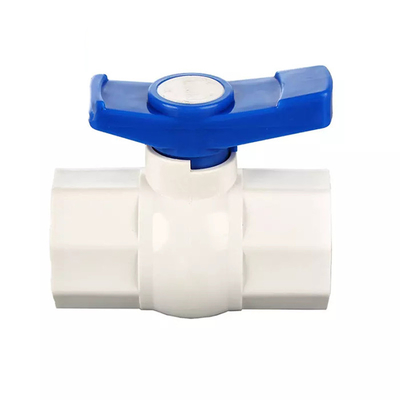 Compact Pneumatic UPVC Octagonal Ball Valve 3 Pvc Ball Valve