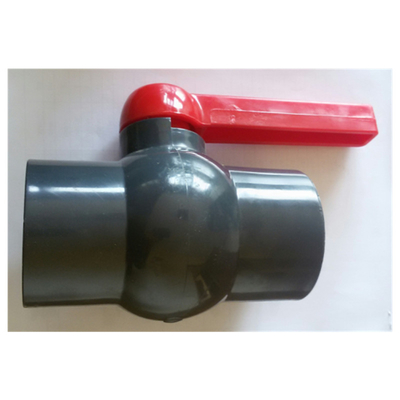 1 Inch Threaded PVC Ball Valve Socket PVC Single Union Ball Valve Flanged