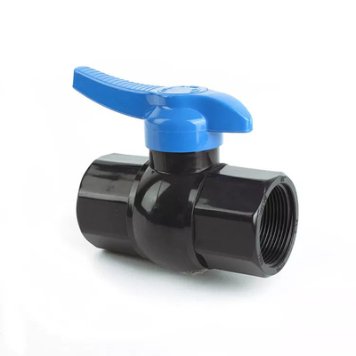 UPVC Plastic Water Flow Control Valve Pvc 4 Inch Ball Valve