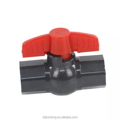 2&quot; 3&quot; UPVC Octagonal Ball Valve Grey PVC Water Pipe Valve