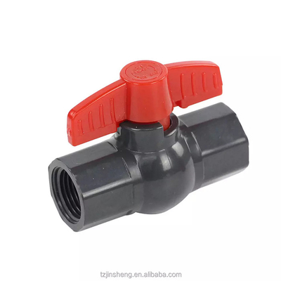 2&quot; 3&quot; UPVC Octagonal Ball Valve Grey PVC Water Pipe Valve