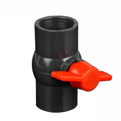 Plastic Agricultural Irrigation Valve 1 Inch Threaded Ball Valve PVC