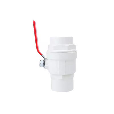 Agriculture Irrigation Plastic Ball Valves PTFE Sealing 4 Inch PVC Valve