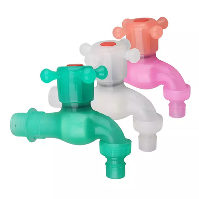 Spout Plastic Bathtub Faucet 1.2Mpa Eco Plastic Wash Basin Taps