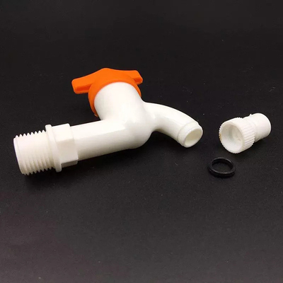 Quick ABS Plastic Faucet With Thread Wall Mounted Plastic Tap Faucet