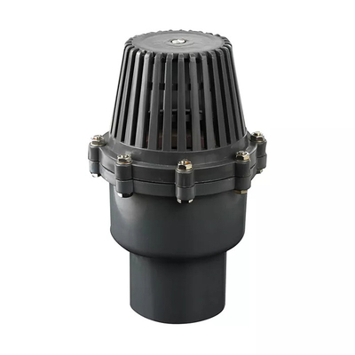 2 Inch PVC Ball Bottom Plastic Foot Valve In Centrifugal Pump
