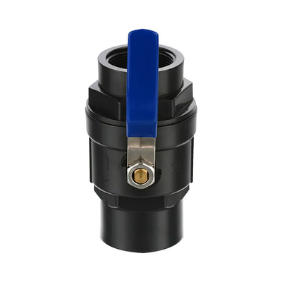 Stainless Steel Handle PVC Ball Valve For Weak Acid Weak Base