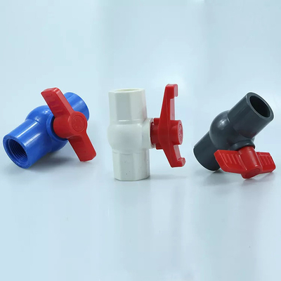 Farm Irrigation System PVC Shut Off Valve High Temperature Medium