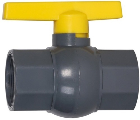 DN15-DN100 1 UPVC Ball Valve PVC Water Pipe Ball Valve National Standard