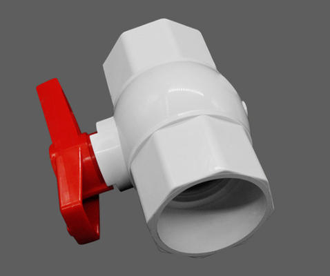 DN15-DN100 1 UPVC Ball Valve PVC Water Pipe Ball Valve National Standard