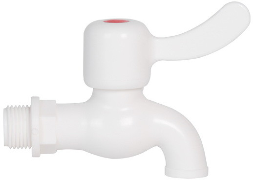 Single Hole PP Faucet PVC Plastic Taps For Water Containers