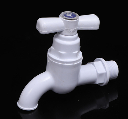 Single Hole PP Faucet PVC Plastic Taps For Water Containers