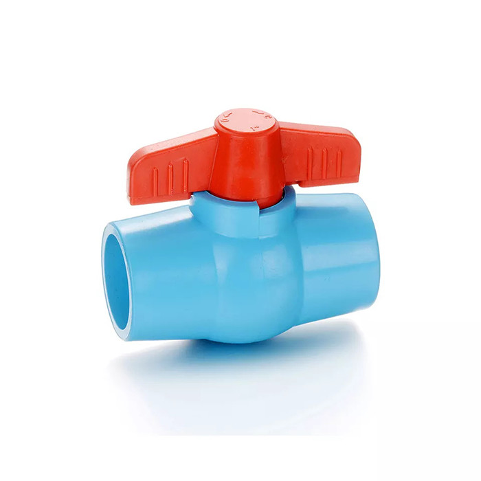 Joint Blue PVC Ball Valve 2.5 Inch PVC Valve For Seawater Pipeline System