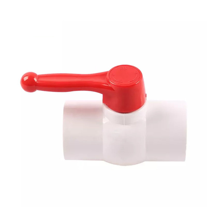 COC Pvc Water Pipe Ball Valve Pipe Joint Plastic Ball Valve