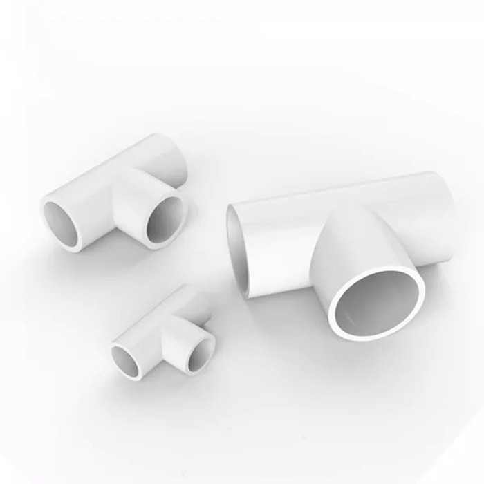 Bathtub 2 Inch PVC Tee Fittings PN25 T Connector Pipe Pvc
