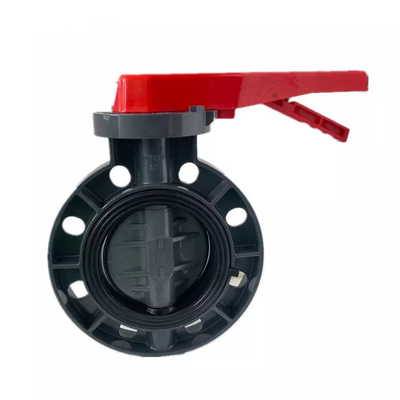 Variable Speed PP Butterfly Valve DIN ANSI JIS Standard OEM