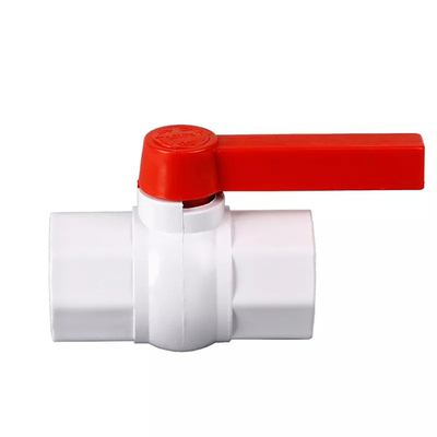 1/2" 3/4" UPVC Ball Valve Irrigation Thread PP Compressed Plastic